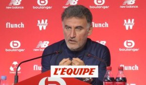 Galtier « soulagé » d'avoir exprimé son inquiétude sur l'avenir de Lille - Foot - L1 - Lille