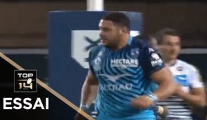 TOP 14 - Essai de Mohamed HAOUAS (MHR) - Montpellier - Bordeaux-Bègles - J10 - Saison 2020/2021