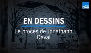 Le procès de Jonathann Daval raconté en dessins par Maxime Péroz