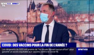 Vaccin anti-Covid: pour Philippe Juvin, "il faut qu'il y ait un débat pour savoir à qui vont aller les premières doses"