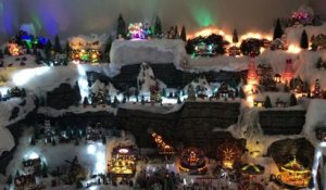 La Village de Noël plus grand que nature de Manon Leduc