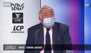 Allocution d'Emmanuel Macron : « Les Français ont besoin d'y voir clair », insiste Gérard Larcher