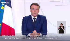 Covid-19: Emmanuel Macron annonce que la France a franchi la barre des 50.000 morts