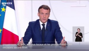 Emmanuel Macron: "Il me semble impossible d'envisager une ouverture des stations de ski pour les fêtes"