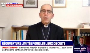 Messes limitées à 30 personnes: Monseigneur Matthieu Rougé, évêque de Nanterre, dénonce une décision "contradictoire" et "grotesque"
