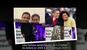 Barack et Michelle Obama - une « concurrente sérieuse » les menace