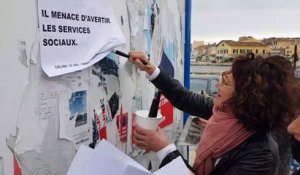 Le collectif féministe de Martigues en action pour ce 25 novembre