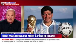 Rolland Courbis: "Diego Maradona était quelqu'un d'extraordinaire"