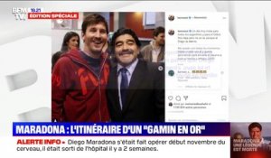 Lionel Messi réagit à la mort de Diego Maradona: "Diego est éternel"