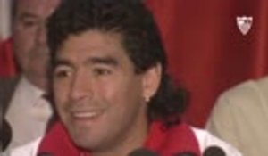 La Liga - Le FC Séville rend hommage à Diego Maradona