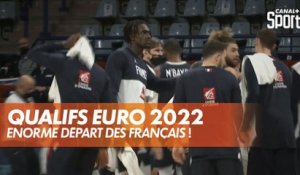 Qualifications Eurobasket 2022 : très bon départ des Français !