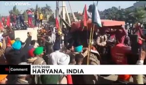 Inde : manifestation des agriculteurs contre une nouvelle législation