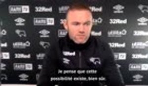 Derby County - Rooney : "J'ai peut-être joué mon dernier match"