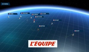 La carte du dimanche 6 décembre - Voile - Vendée Globe