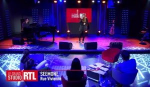 Seemone - Rue Vivienne (Live) - Le Grand Studio RTL