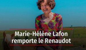 Marie-Hélène Lafon remporte le Renaudot
