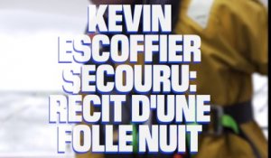 Kevin Escoffier secouru sur le Vendée Globe: récit d'une folle nuit