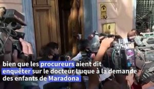Le médecin de Maradona "pas formellement accusé" d'homicide involontaire (avocat)