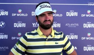 Golf in Dubai Championship (T1) : La réaction d'Antoine Rozner
