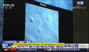 Espace : la sonde chinoise Chang'e-5 s'est posée avec succès sur la Lune