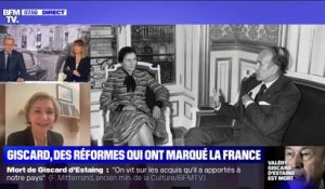 Pour Valérie Pécresse (LR), Valéry Giscard d'Estaing "a marqué l'histoire"