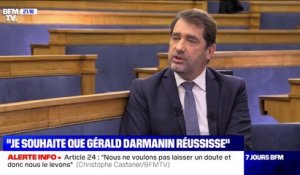 Christophe Castaner: "Je souhaite que Gérald Darmanin réussisse au mieux"
