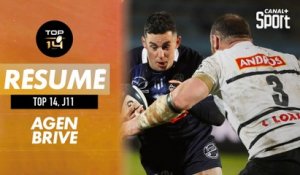 Le résumé Jour de Rugby d'Agen / Brive