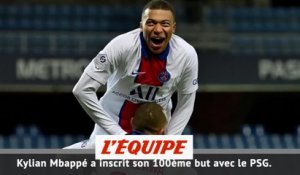 Mbappé inscrit son 100e but - Foot - L1 - PSG