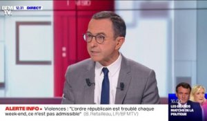 Bruno Retailleau: "Emmanuel Macron excelle en matière de communication"