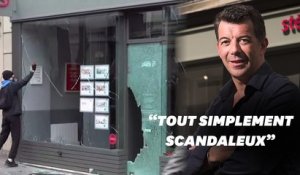 Stéphane Plaza indigné après l'attaque d'une agence "Plaza Immobilier" à Paris
