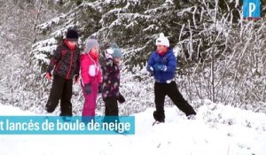 Massif des Vosges : la neige attire toujours même sans remontées mécaniques 
