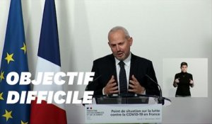 Covid-19: Jérôme Salomon confirme que la France est "encore loin de passer sous l'objectif des 5000 cas par jour"