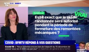 Le ski de randonnée sera-t-il autorisé pendant la période de fermeture des remontées mécaniques ?