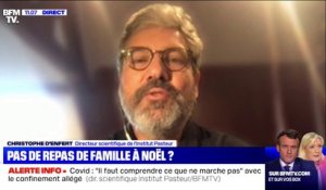 Christophe D'enfert (Institut Pasteur): "Personne n'a envie d'une 3e vague (...) Il faut faire confiance aux Français"