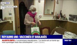 Covid-19: atteinte d'une maladie pulmonaire, cette patiente de 84 ans est soulagée d'avoir reçu le vaccin