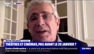 Pour Michel Boujenah, repousser à nouveau l'ouverture des théâtres mettrait "en péril une partie de [sa] profession"