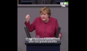 Angela Merkel appelle à de nouvelles restrictions à l'approche des fêtes de fin d'année