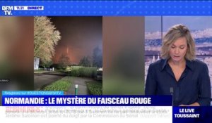 Quel était ce mystérieux faisceau rouge dans le ciel de Normandie mercredi ? - BFMTV répond à vos questions