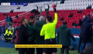 PSG-Basaksehir : les joueurs ont fait front commun contre le racisme