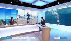Vendée Globe : le navigateur Kevin Escoffier retrouve la terre ferme