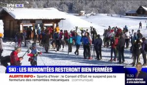 Ski: les remontées mécaniques resteront bien fermées