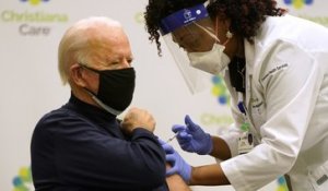 États-Unis : Joe Biden se fait vacciner contre le coronavirus