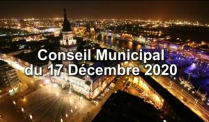 Conseil Municipal de la Ville de Dunkerque du Jeudi 17 Décembre  2020 (Replay)