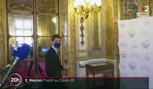 Covid-19 : Emmanuel Macron testé positif, son agenda chamboulé