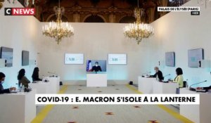 Covid-19 : Emmanuel Macron s'isole à La Lanterne
