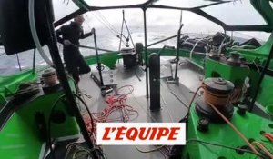 Leçon d'empannage avec Maxime Sorel - Voile - Vendée Globe