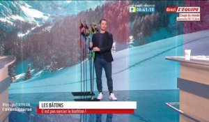 La présentation des bâtons - Biathlon - L'atelier d'Alexis Boeuf