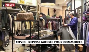 Covid : reprise mitigée pour les commerces