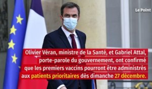Coronavirus : la France commencera à vacciner dès dimanche