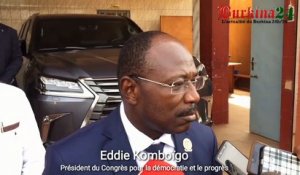 Eddie Komboïgo félicite Roch Kaboré